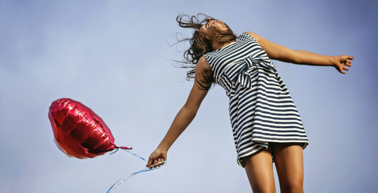 Woman enjoys sexual power through breathing